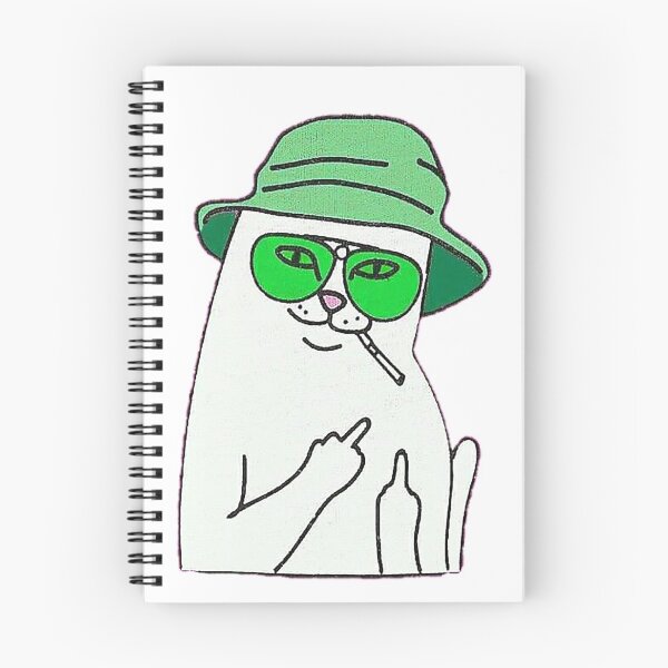 Item preview, High cat funny smoking weed designed and sold by mostafa elkhadraoui.