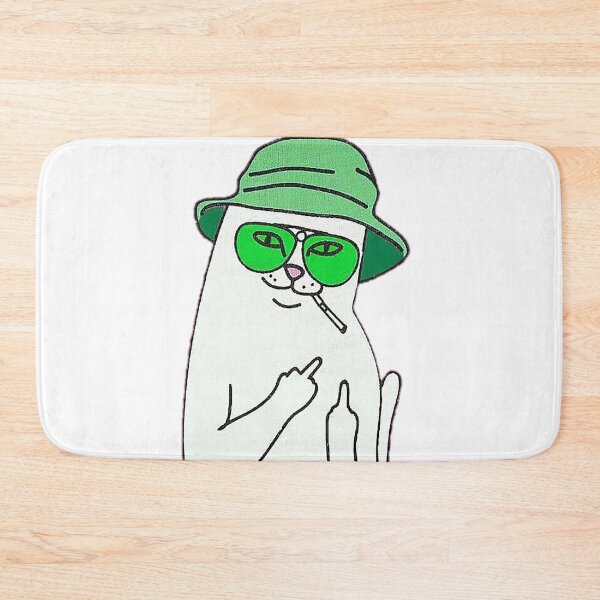 Item preview, High cat funny smoking weed designed and sold by mostafa elkhadraoui.