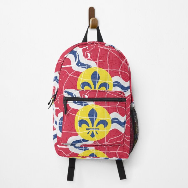 Item preview, St. Louis Flag Map designed and sold by Tom Hillmeyer.