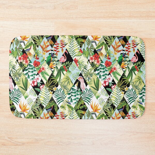 Item preview, tropical birds diamond background designed and sold by TheSimpleMan.