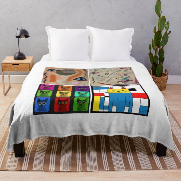 Item preview, Modern Art Cats Set 1 designed and sold by Marinabobina.