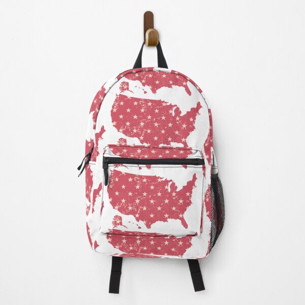 Item preview, Red United States w/ Stars designed and sold by Tom Hillmeyer.