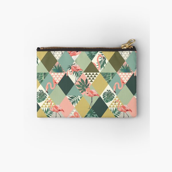 Item preview, flamingo tropical abstract triangle background designed and sold by TheSimpleMan.