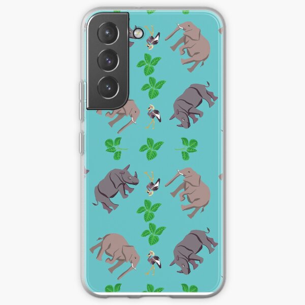 Safari pattern 1 Samsung Galaxy Soft Case