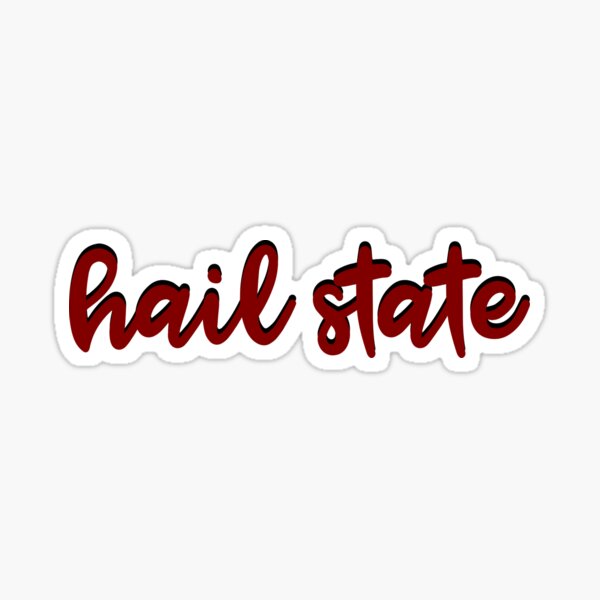 Hail State Stickers | Redbubble