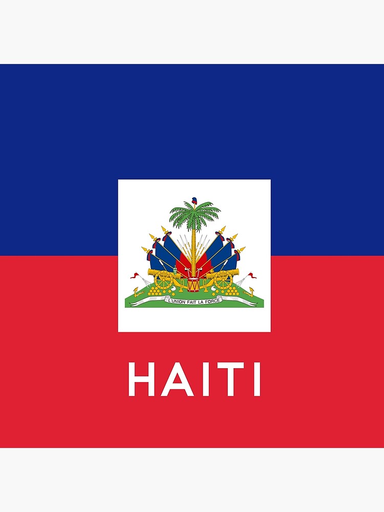 "Haiti Flag" Throw Pillow by lastinclass Redbubble