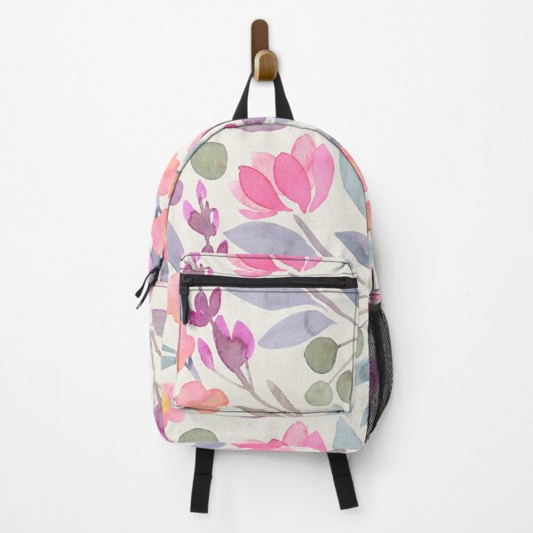 Item preview, Hand painted pink and purple blooms designed and sold by Espinoza Creative.