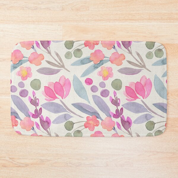 Item preview, Hand painted pink and purple blooms designed and sold by Espinoza Creative.