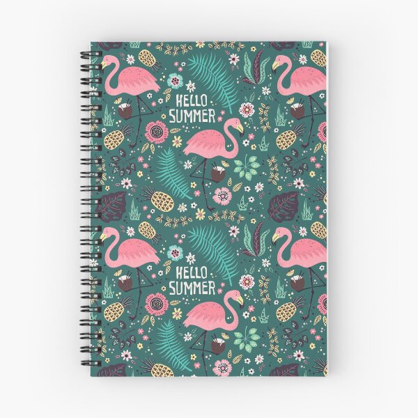 Item preview, hello summer flamingo background designed and sold by TheSimpleMan.