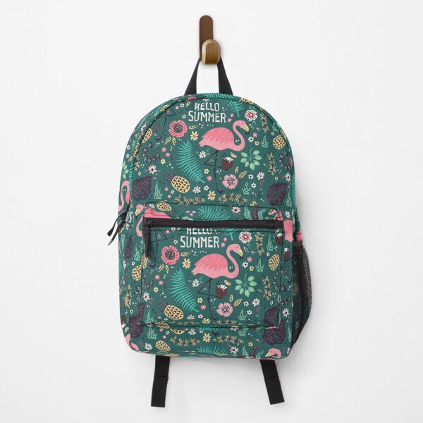 Item preview, hello summer flamingo background designed and sold by TheSimpleMan.