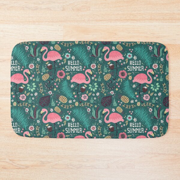 Item preview, hello summer flamingo background designed and sold by TheSimpleMan.