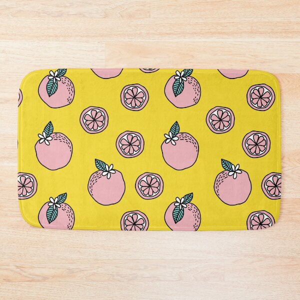 Item preview, Grapefruits over yellow designed and sold by katiesauter.