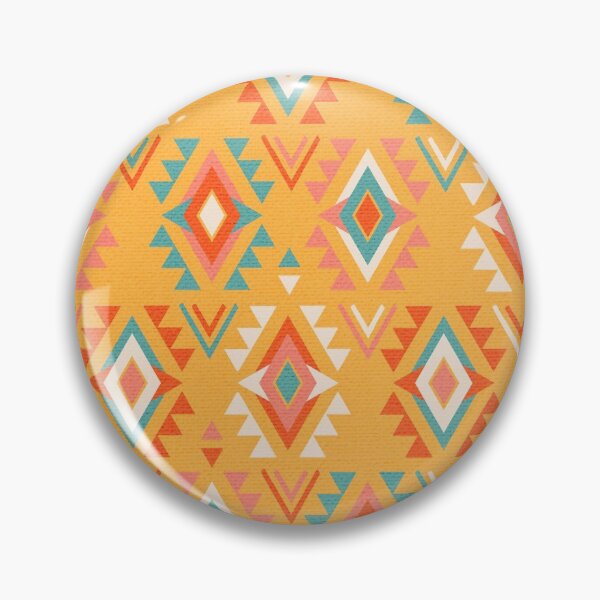 Aperçu de l'œuvre Southwest Geo Yellow créée et vendue par Megan Dignan.