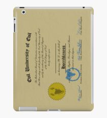 A Ph. D. in Horribleness! iPad Case/Skin