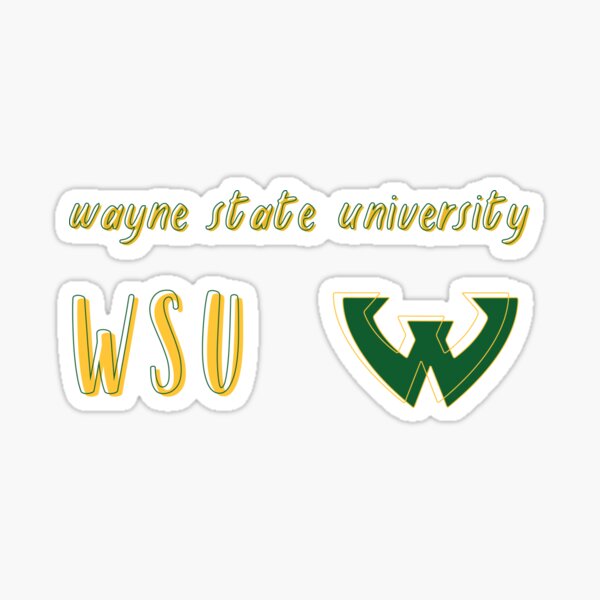 Wayne State University Sticker Pack Sticker