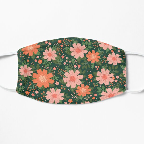 Coral Daisy Mask