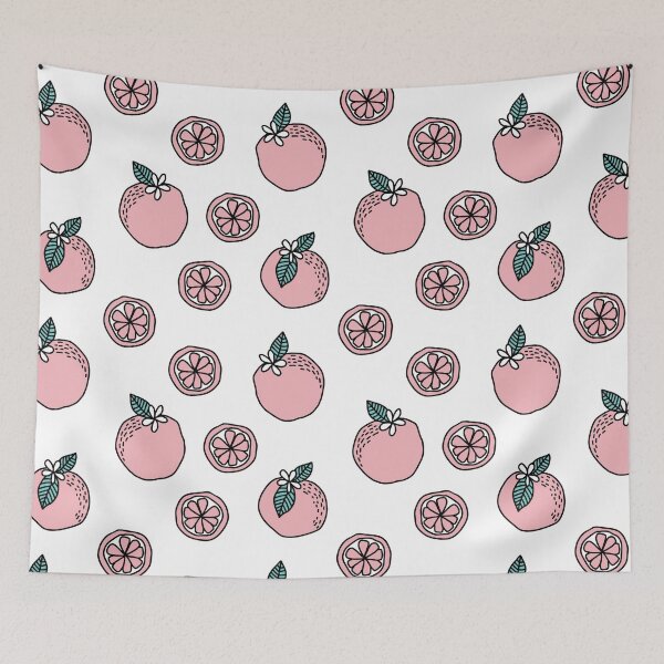 Item preview, Grapefruits over white designed and sold by katiesauter.