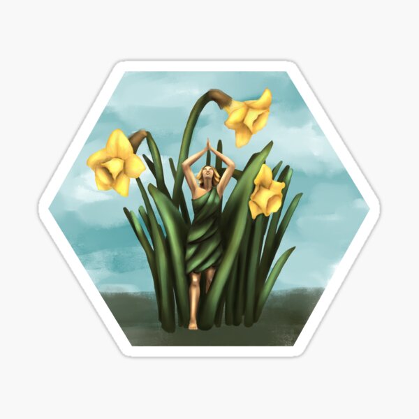 Narcissus Prayer Sticker