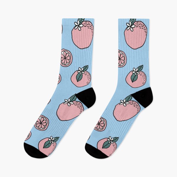 Item preview, Grapefruits over blue designed and sold by katiesauter.