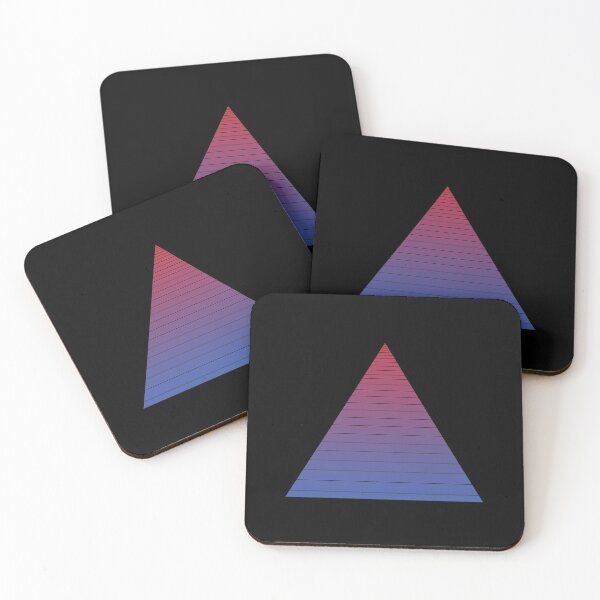 Item preview, Pyramid/Highway/Triangle - Blue Red designed and sold by phthalow.