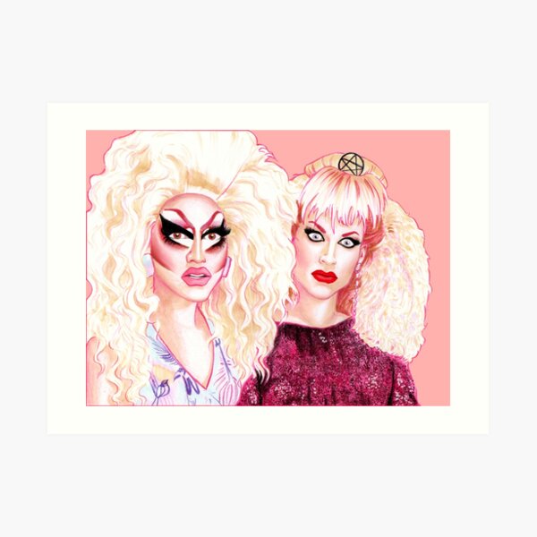 Trixie And Katya Wall Art | Redbubble