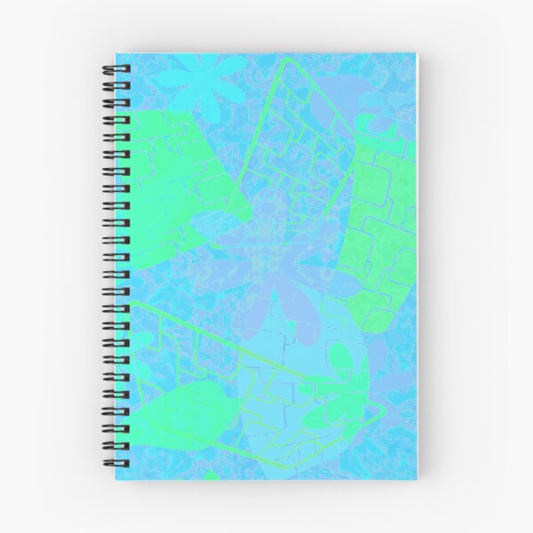 Aperçu de l'œuvre Treillis de jardin MOD | Turquoise et vert créée et vendue par ZENDYtechSTYLE.