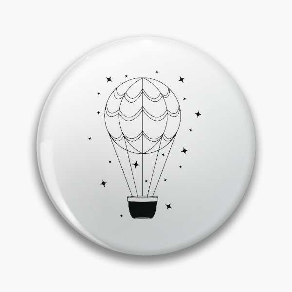 Item preview, Hot Air Balloon designed and sold by Designasaur Trinkets.