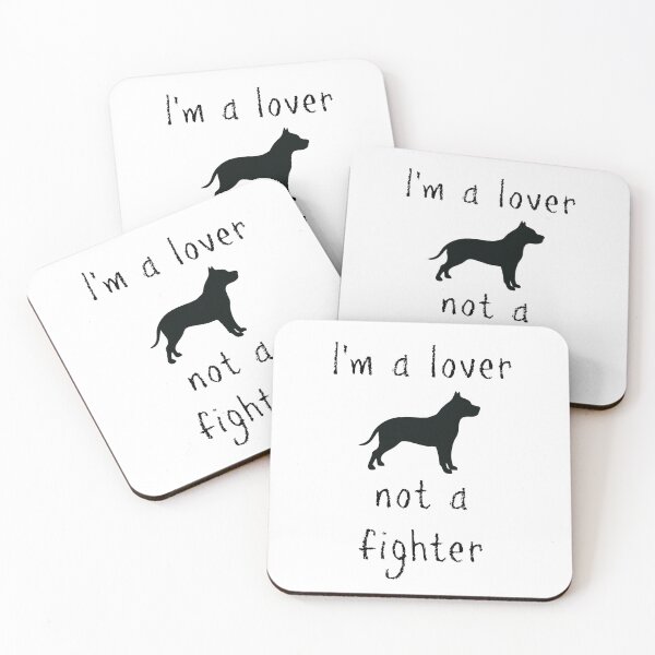 Item preview, I'm a lover - not a fighter designed and sold by Kristina Gale.