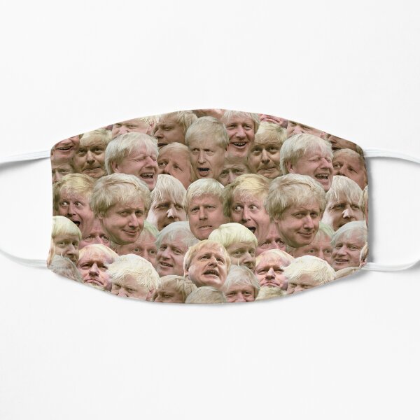 Boris Johnson Flat Mask