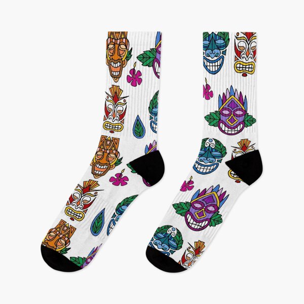 Item preview, Tiki Masks || Faces || Smile || Summer  designed and sold by Hilary Leslie.