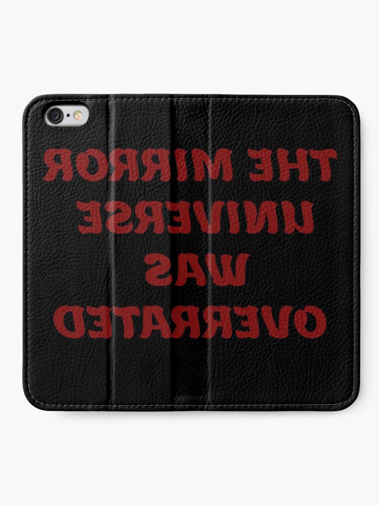 Alternate view of Cheers from the Mirror Universe iPhone Wallet