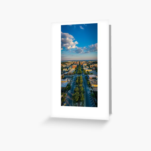 Downtown Pensacola Wright St. Greeting Card