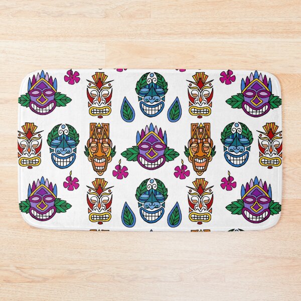 Item preview, Tiki Masks || Faces || Smile || Summer  designed and sold by Hilary Leslie.