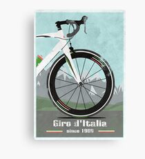 GIRO D'ITALIA BIKE Canvas Print
