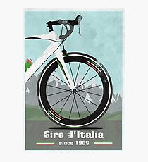 GIRO D'ITALIA BIKE Photographic Print