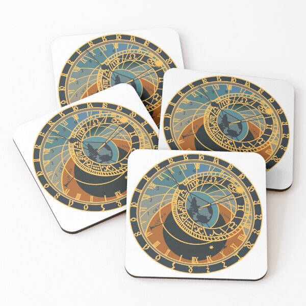 Item preview, Prague Clock - Variation designed and sold by Designasaur Trinkets.