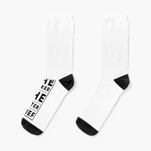 The Darker The Better Chief Socks