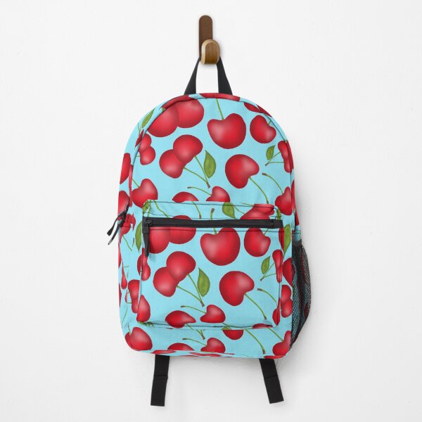 Item preview, Cherries on blue designed and sold by Juliana Costa.
