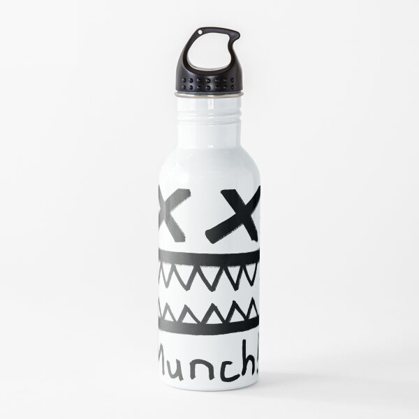 Munch, the silly face Water Bottle