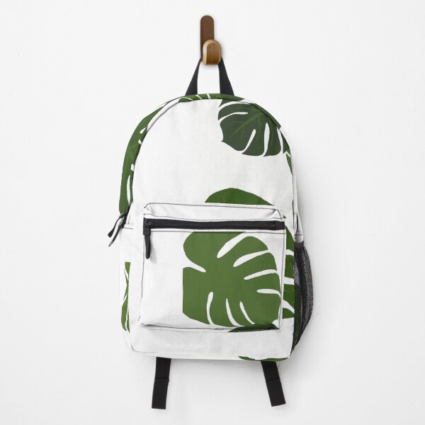 Item preview, Tropical leaves (white background) designed and sold by Jellabella.