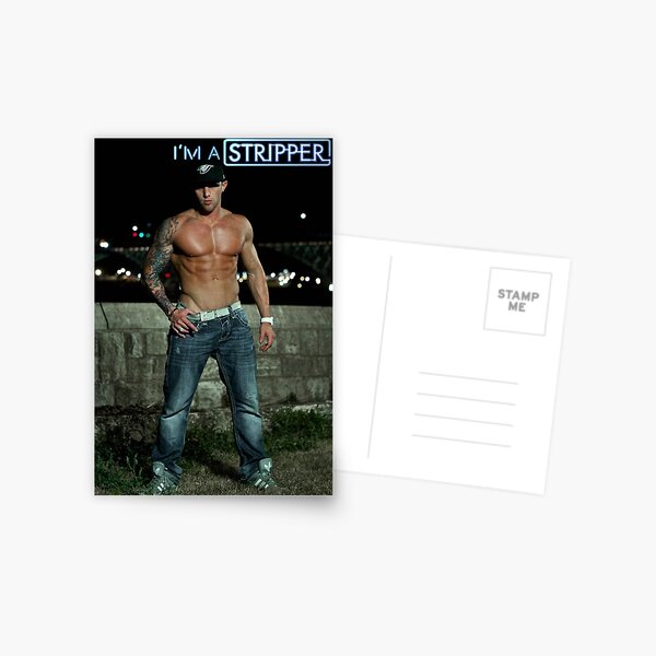 I'm a Stripper - Jeremy Postcard
