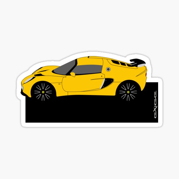 Lotus Circular Logo Car Stickers Pair Elise Elan Elite Esprit Seven Exige Car Exterior