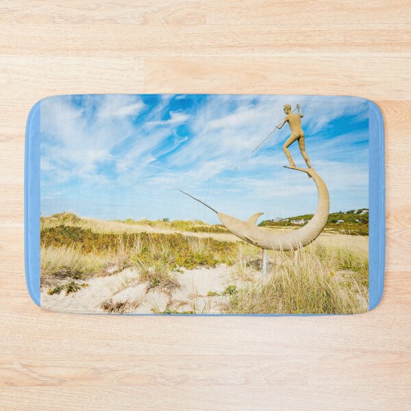 Item preview, Harpooner sculpture on Martha's Vineyard New Eng;land.  imagine this on a  card or gracing your room as wall art fine art canvas or framed print on your wall designed and sold by Brian Scantlebury.