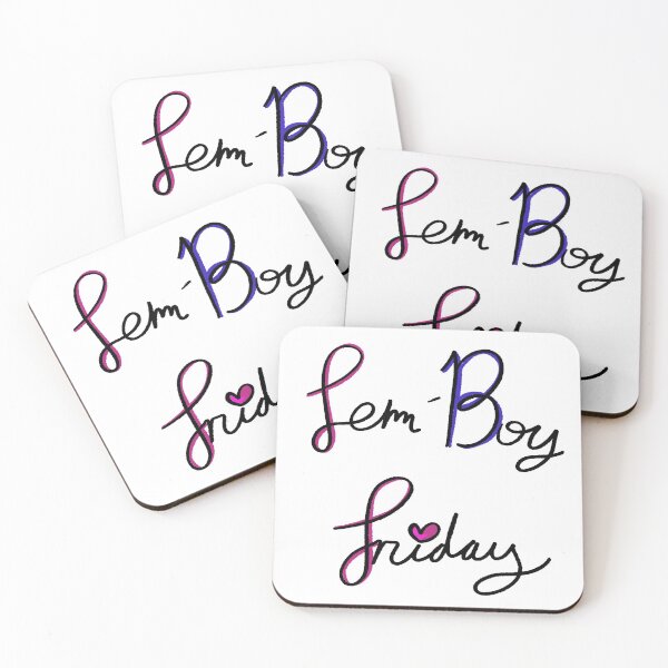 Item preview, FemBoy Friday cute writing designed and sold by thelizzerd.