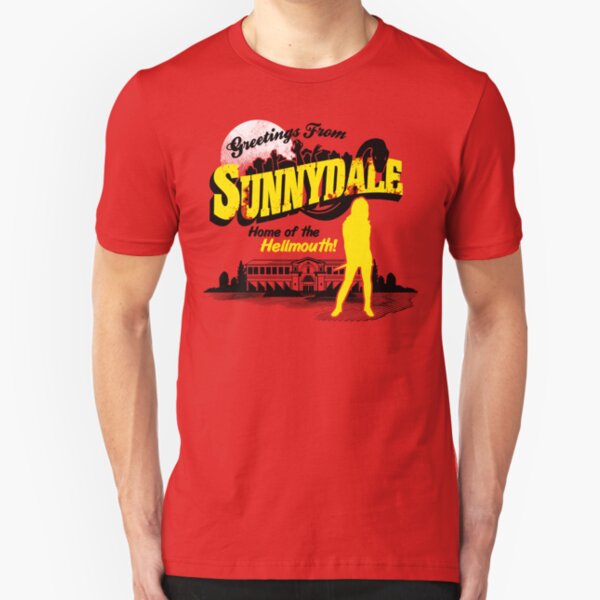 Greetings from Sunnydale Slim Fit T-Shirt