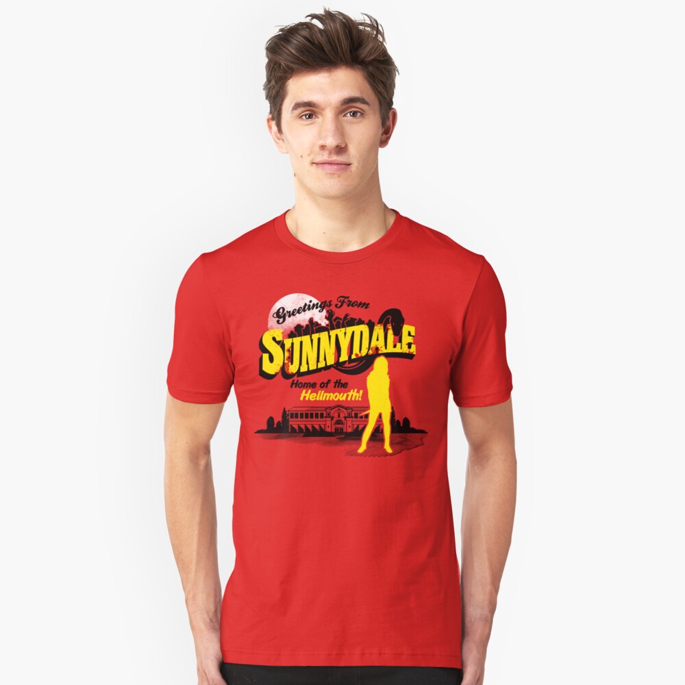 tee shirt sunnydale