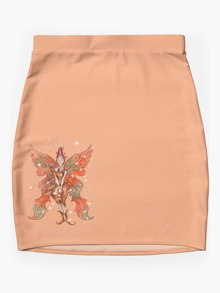 Thumbnail 3 of 4, Mini Skirt, Faylin The Thanksgiving/Fall Fairy™ designed and sold by TeelieTurner.