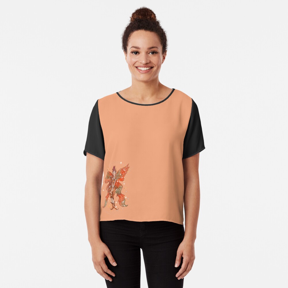 Faylin The Thanksgiving/Fall Fairy™ Chiffon Top