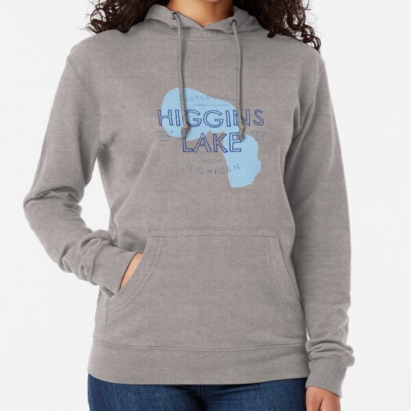Higgins Lake Michigan Lightweight Hoodie