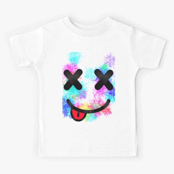 Marshmello Face Kids Babies Clothes Redbubble - face marshmello t shirt roblox